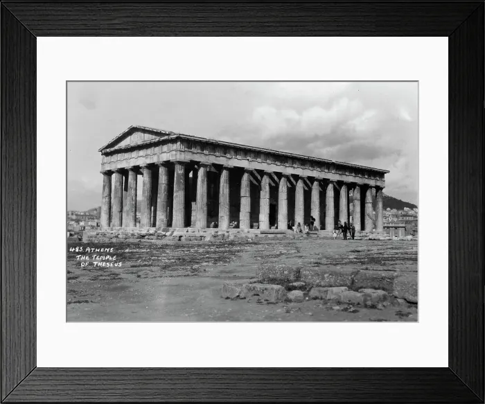 Framed Print : The Theseion, the agora, Athens, Greece, c1920s-c1930s(?) Framed Print : The Theseion, the agora, Athens, Greece, c1920s-c1930s(?)