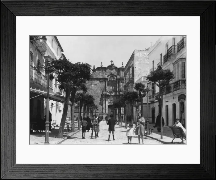 Framed Print : San Mateo Church, Tarifa, Andalusia, Spain, c1920s-c1930s Framed Print : San Mateo Church, Tarifa, Andalusia, Spain, c1920s-c1930s