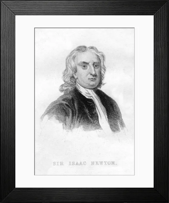 Framed Print : Sir Isaac Newton, English mathematician, astronomer and physicist Framed Print : Sir Isaac Newton, English mathematician, astronomer and physicist