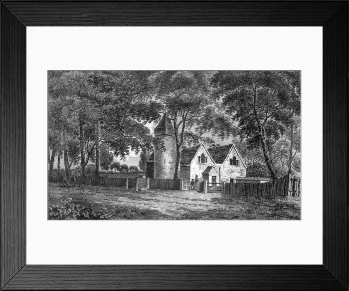 Framed Print : Tooting, London, 1807. Artist: Taylor Framed Print : Tooting, London, 1807. Artist: Taylor
