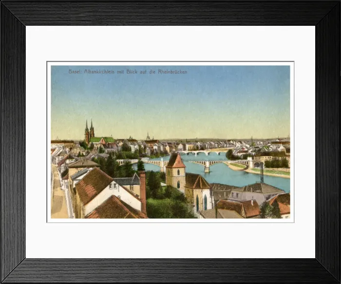 Framed Print : Basel, Switzerland, 20th century Framed Print : Basel, Switzerland, 20th century