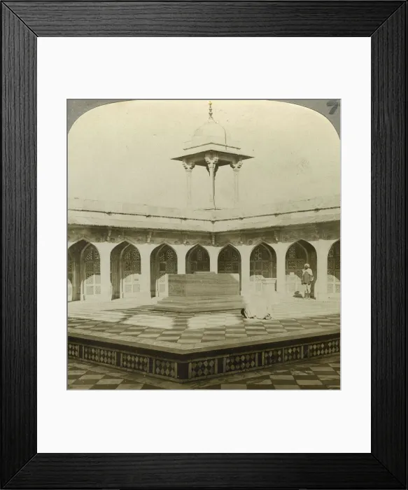 Framed Print : Akbars tomb, Sikandara, Uttar Pradesh, India, c1900s(?). Artist: Underwood & Underwood Framed Print : Akbars tomb, Sikandara, Uttar Pradesh, India, c1900s(?). Artist: Underwood & Underwood