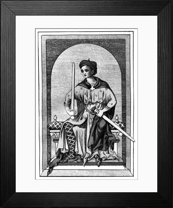 Framed Print : Nobleman, 13th century, (1910) Framed Print : Nobleman, 13th century, (1910)