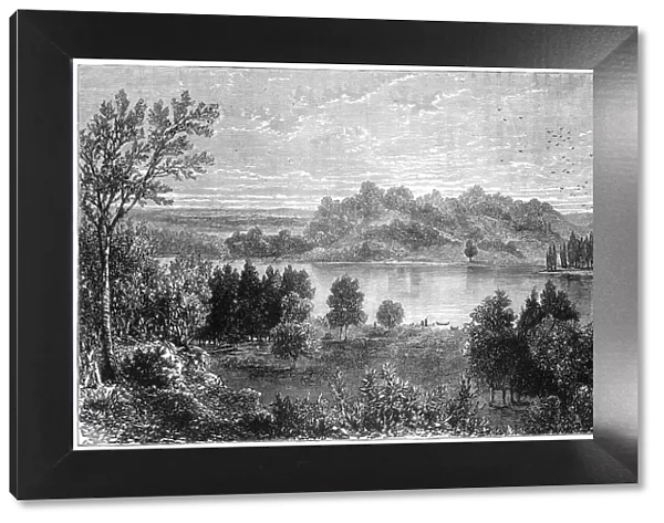 View in the valley of the upper Mississippi, 1877