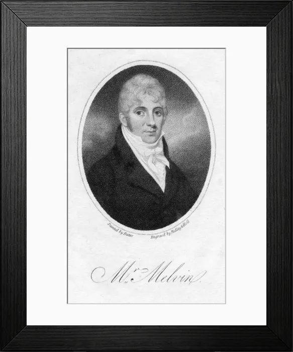 Framed Print : Mr Melvin, 1806. Artist: Ridley Framed Print : Mr Melvin, 1806. Artist: Ridley