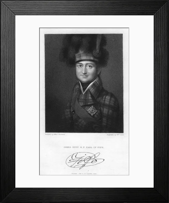 Framed Print : James Duff (1729-1809), 2nd Earl of Fife, 1830. Artist: W Holl Framed Print : James Duff (1729-1809), 2nd Earl of Fife, 1830. Artist: W Holl