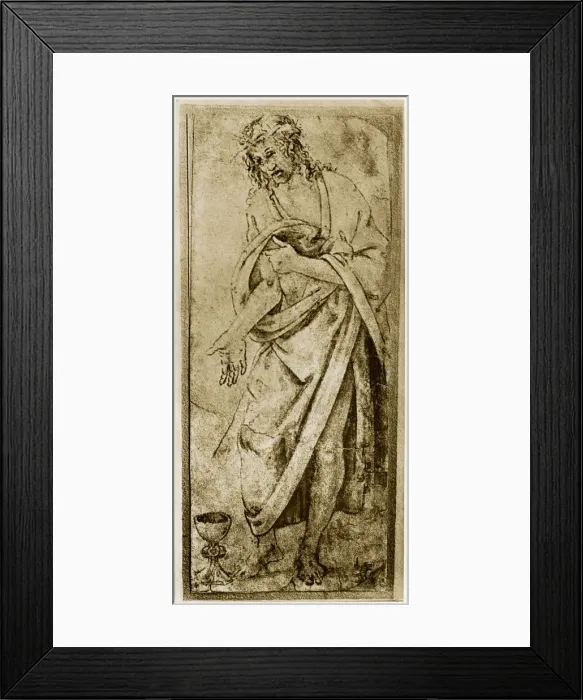 Framed Print : Christ and the Chalice, 1913. Artist: Antonio del Pollaiuolo Framed Print : Christ and the Chalice, 1913. Artist: Antonio del Pollaiuolo
