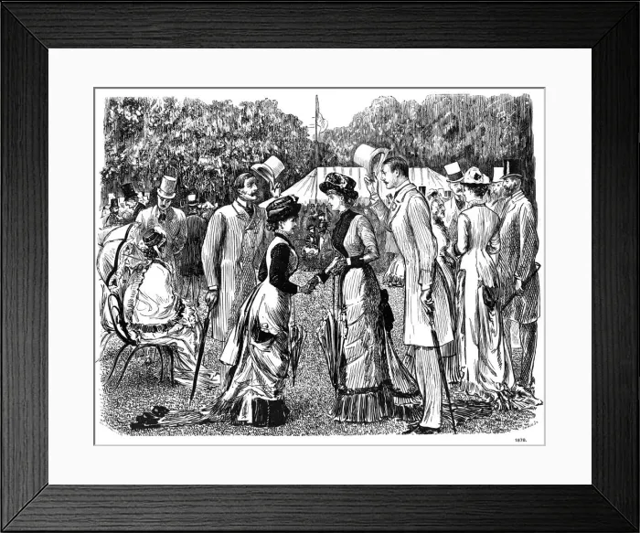 Framed Print : A Sweet Delusion, 1878 (1891). Artist: Swain Framed Print : A Sweet Delusion, 1878 (1891). Artist: Swain