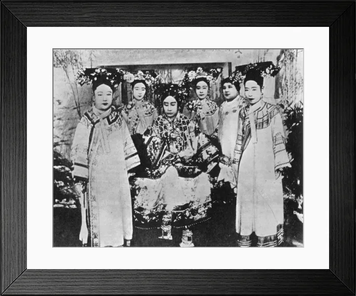 Framed Print : The Dowager Empress of China, 1904