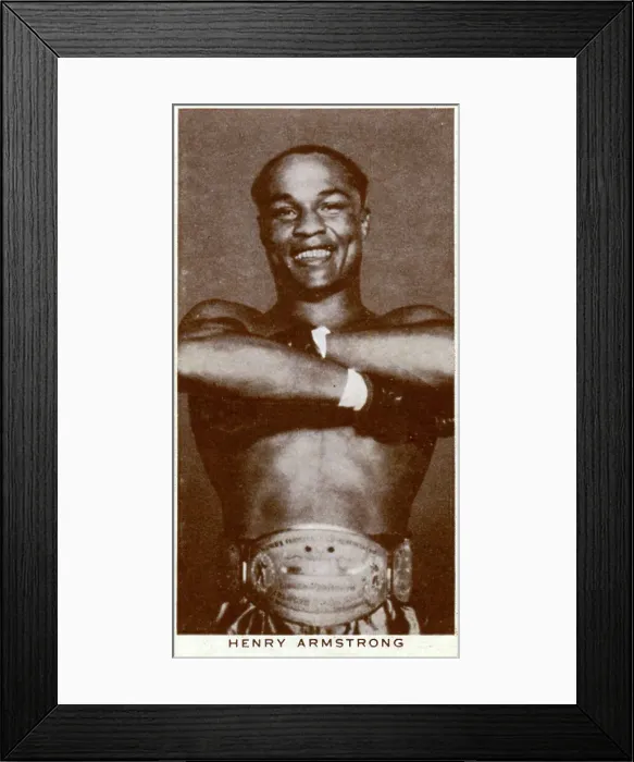 Framed Print : Henry Armstrong, American boxer, 1938 Framed Print : Henry Armstrong, American boxer, 1938