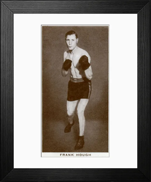 Framed Print : Frank Hough, British boxer, 1938 Framed Print : Frank Hough, British boxer, 1938