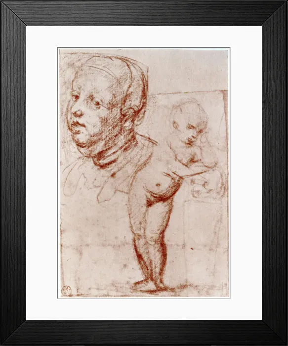 Framed Print : Studies, 1913. Artist: Albrecht Durer Framed Print : Studies, 1913. Artist: Albrecht Durer