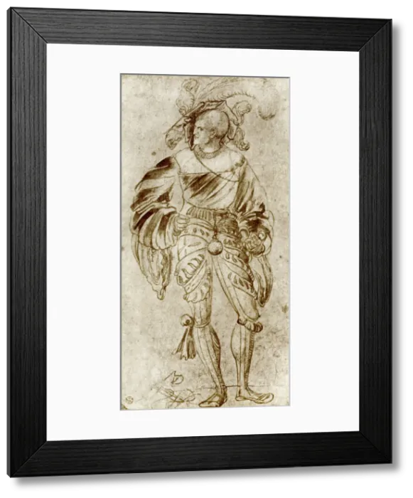 Framed Print : Lansquenet, 1913. Artist: Nicolas Manuel Deutsch Framed Print : Lansquenet, 1913. Artist: Nicolas Manuel Deutsch