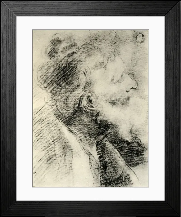 Framed Print : Study for the Head of an Old Man, 1913. Artist: Peter Paul Rubens Framed Print : Study for the Head of an Old Man, 1913. Artist: Peter Paul Rubens