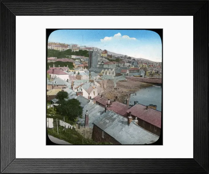 Framed Print : St Ives, Cornwall, late 19th or early 20th century. Artist: Church Army Lantern Department Framed Print : St Ives, Cornwall, late 19th or early 20th century. Artist: Church Army Lantern Department