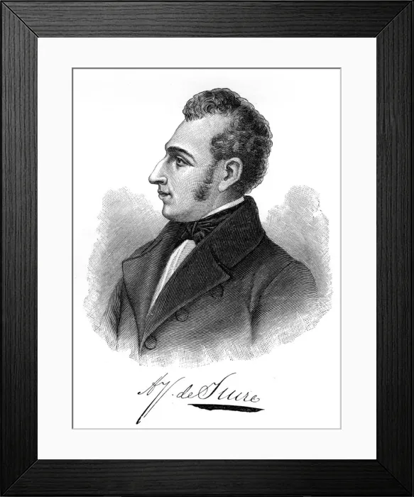 Framed Print : Antonio Jose de Sucre, 19th century South American independence leader, (1901) Framed Print : Antonio Jose de Sucre, 19th century South American independence leader, (1901)