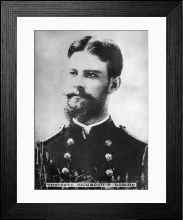 Framed Print : Teniente Richmond Pearson Hobson (1870-1937), United States Navy Rear Admiral, c1910 Framed Print : Teniente Richmond Pearson Hobson (1870-1937), United States Navy Rear Admiral, c1910