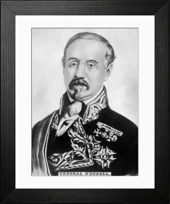 Framed Print : Don Leopoldo O Donnell y Jorris (1809-1867), Spanish general and statesman, c1910 Framed Print : Don Leopoldo O Donnell y Jorris (1809-1867), Spanish general and statesman, c1910