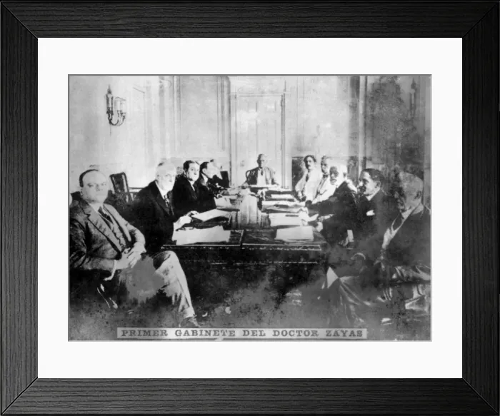 Framed Print : The Cabinet of Alfredo de Zayas, c1910 Framed Print : The Cabinet of Alfredo de Zayas, c1910