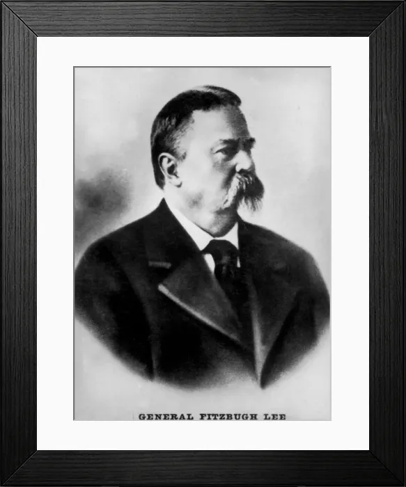 Framed Print : General Fitzbugh Lee, c1910 Framed Print : General Fitzbugh Lee, c1910