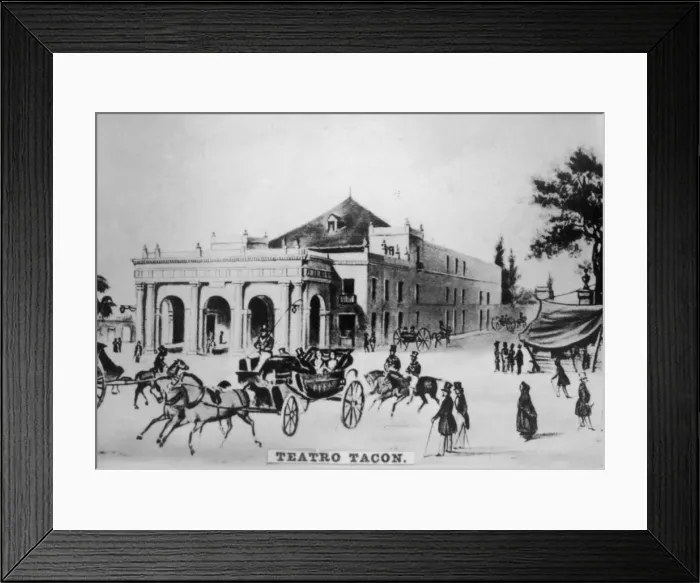 Framed Print : Tacon Theater, Cuba, c1910 Framed Print : Tacon Theater, Cuba, c1910