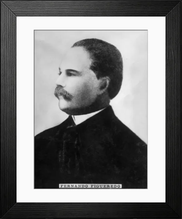 Framed Print : Fernando Figueredo (1846-1929), Cuban Patriot and journalist, c1910 Framed Print : Fernando Figueredo (1846-1929), Cuban Patriot and journalist, c1910