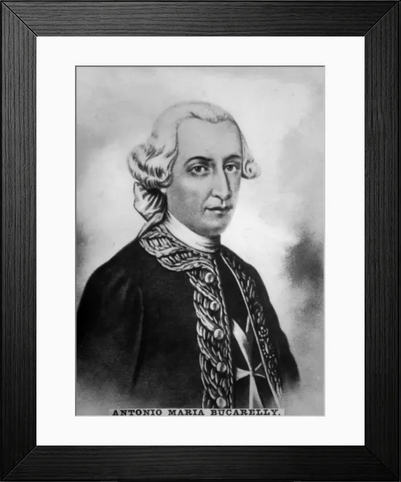 Framed Print : Antonio Maria Bucareli (1717-1779), Spanish soldier and statesman, c1910) Framed Print : Antonio Maria Bucareli (1717-1779), Spanish soldier and statesman, c1910)