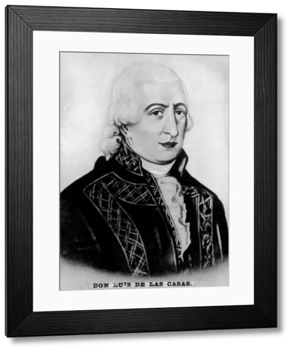 Framed Print : Don Luis de la Casas (1745-1800), Governor of Havana and Captain General of Cuba, (c1910) Framed Print : Don Luis de la Casas (1745-1800), Governor of Havana and Captain General of Cuba, (c1910)
