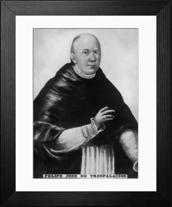 Framed Print : Felipe Jose de Trespalacios (1722-1799), first Bishop of Havana, Cuba, c1910 Framed Print : Felipe Jose de Trespalacios (1722-1799), first Bishop of Havana, Cuba, c1910