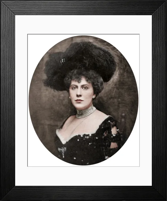 Framed Print : Alice Keppel, English socialite, 1906 (1964) Framed Print : Alice Keppel, English socialite, 1906 (1964)