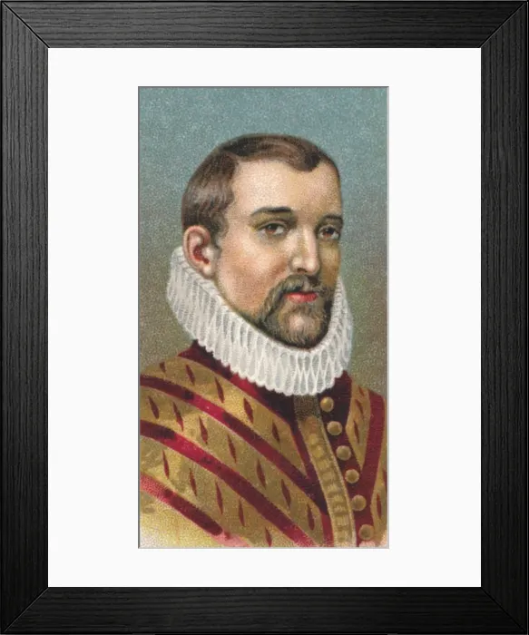 Framed Print : Christopher Columbus (1451-1506), Genoese navigator and explorer, 1924 Framed Print : Christopher Columbus (1451-1506), Genoese navigator and explorer, 1924
