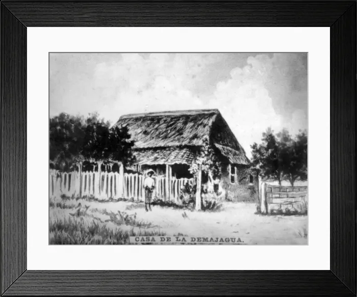 Framed Print : La Demajuada Old sugar mill, (1868), 1920s Framed Print : La Demajuada Old sugar mill, (1868), 1920s