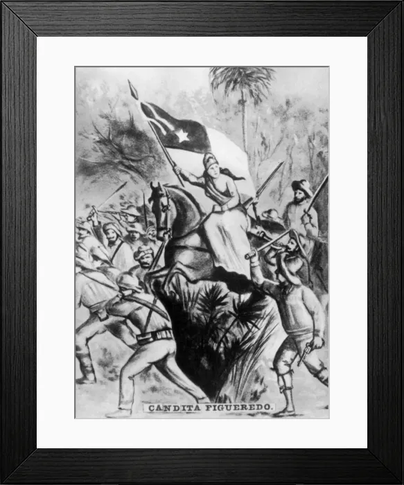 Framed Print : Candita Figueredo Cespedes, (1868), 1920s Framed Print : Candita Figueredo Cespedes, (1868), 1920s