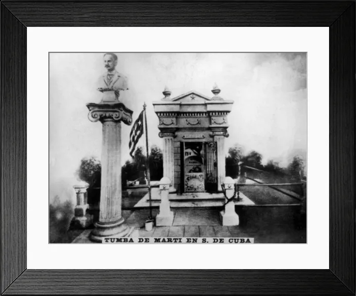 Framed Print : Monument of Marti in Santiago de Cuba, (1853-1995), 1920s Framed Print : Monument of Marti in Santiago de Cuba, (1853-1995), 1920s
