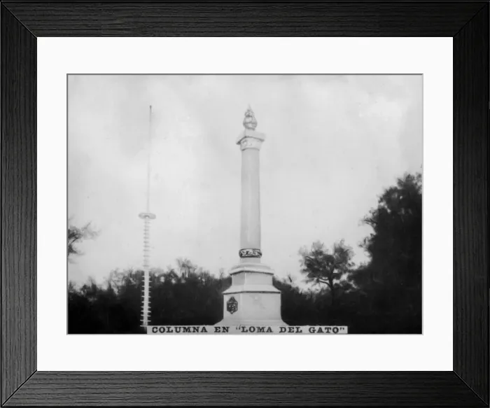 Framed Print : Column at Loma del Gato, (1896), 1920s Framed Print : Column at Loma del Gato, (1896), 1920s