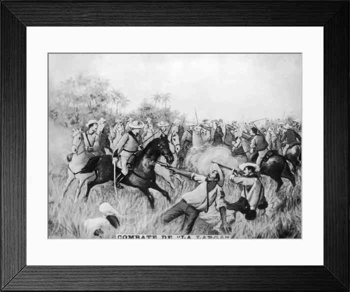 Framed Print : The Long combat, (1895), 1920s Framed Print : The Long combat, (1895), 1920s