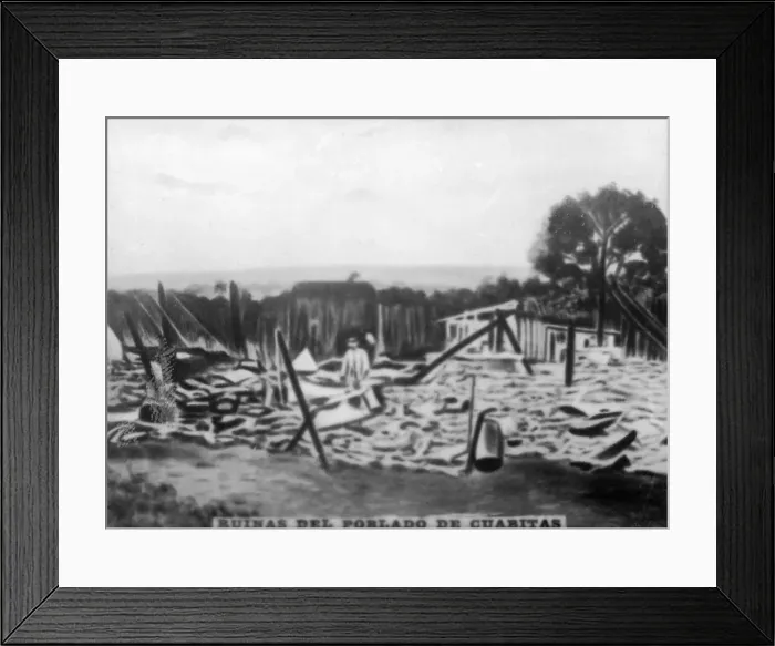Framed Print : Ruins of Cuabitas, (1895), 1920s Framed Print : Ruins of Cuabitas, (1895), 1920s