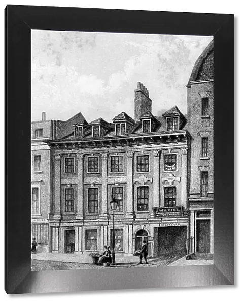 Residence of John Hoole, Great Queen Street, Lincolns Inn Fields, London, 1840. Artist: C J Smith
