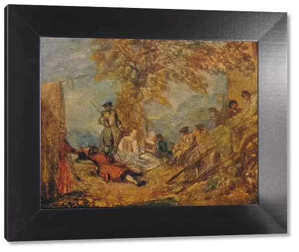 Camp Scene, c17th century, (1909) Artist: Jean-Antoine Watteau
