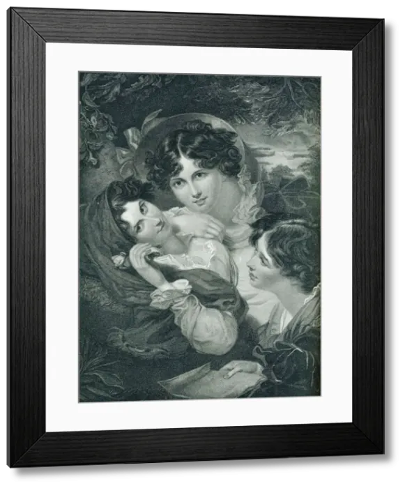 Framed Print : The Proposal, c1819, (1909). Artist: Henry Meyer Framed Print : The Proposal, c1819, (1909). Artist: Henry Meyer