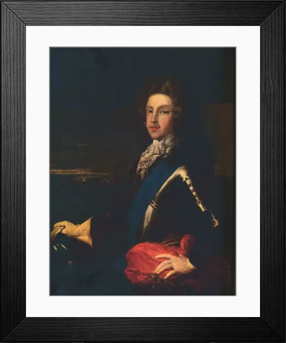 Framed Print : Prince James Francis Edward Stuart, c17th century, (1909)