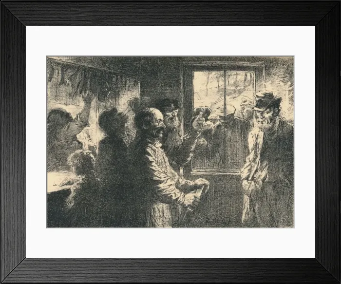 Framed Print : Dammerung, c1887-1898, (1898). Artist: Robert Hermann Sterl Framed Print : Dammerung, c1887-1898, (1898). Artist: Robert Hermann Sterl