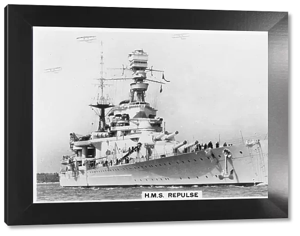 Battlecruiser HMS Repulse, 1937