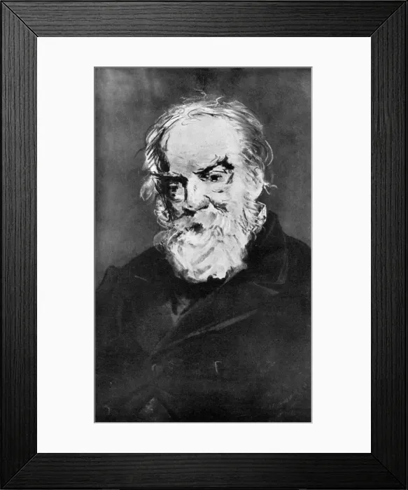 Framed Print : Constantin Guys, (1930). Artist: Edouard Manet Framed Print : Constantin Guys, (1930). Artist: Edouard Manet