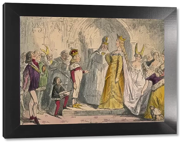 Marriage of Henry the Sixth and Margaret of Anjou, 1850. Artist: John Leech