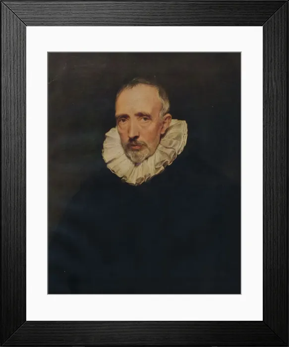 Framed Print : Portrait of Cornelius Van der Geest, c1620, (1938). Artist: Anthony van Dyck Framed Print : Portrait of Cornelius Van der Geest, c1620, (1938). Artist: Anthony van Dyck
