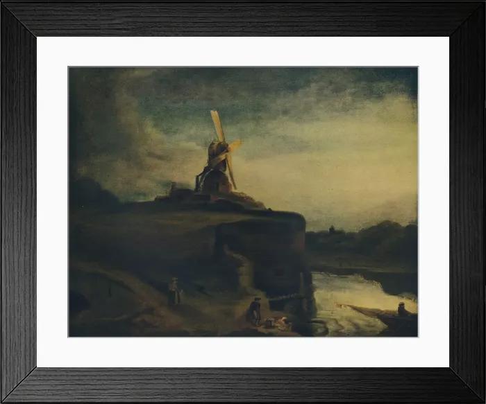Framed Print : The Old Mill, 19th century, (1913). Artist: John Sell Cotman Framed Print : The Old Mill, 19th century, (1913). Artist: John Sell Cotman