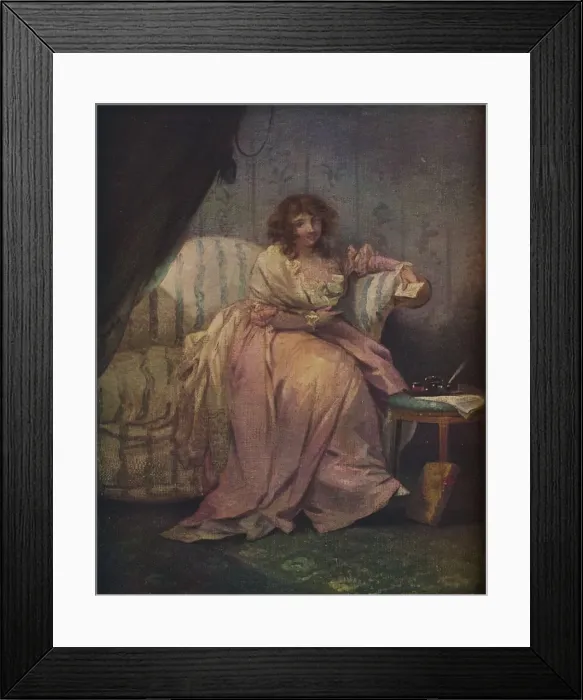 Framed Print : Mrs Morland by George Morland, 18th century, (1913). Artist: George Morland Framed Print : Mrs Morland by George Morland, 18th century, (1913). Artist: George Morland