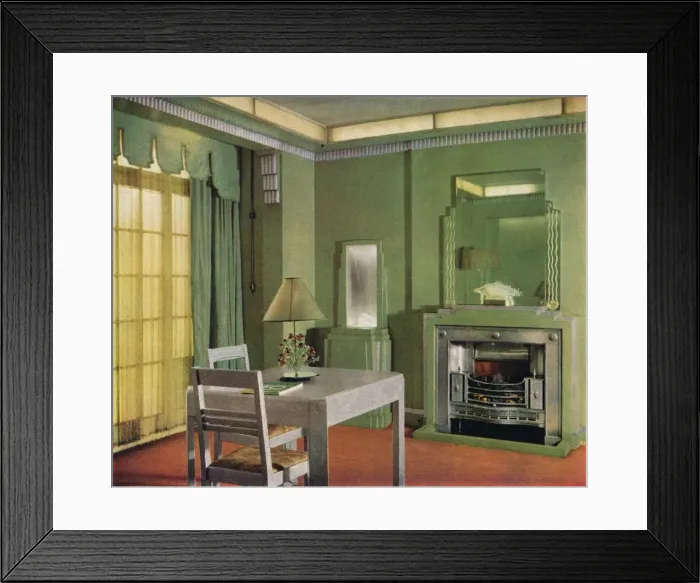 Framed Print : General Electric Cos Showroom, 1933 Framed Print : General Electric Cos Showroom, 1933
