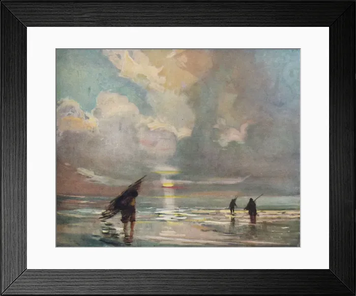 Framed Print : Ramasseurs d Epaves (Wreckage Gatherers), c20th century (1914-1915). Artist: Alexandre Marcette Framed Print : Ramasseurs d Epaves (Wreckage Gatherers), c20th century (1914-1915). Artist: Alexandre Marcette